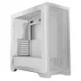 PC korpusas MODECOM VOLCANO EXPANSE S MIDI bokštas – baltas, microATX, grūdintas stiklas, USB-C, palaiko GPU iki 430 mm