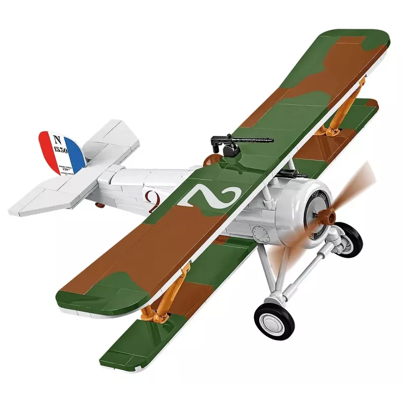 Konstruktorius Cobi Blocks Nieuport 17 C.1 277 dalių – Lėktuvo modelio rinkinys, kolekcinis blokelių rinkinys