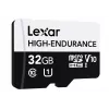 Lexar microSD High Endurance kortelė 32GB C10 A1 U1 V10 100/30MB/s