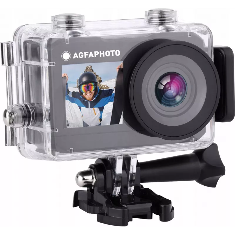 AgfaPhoto Action Cam AC7000BK veiksmo kamera 16 MP 2K Ultra HD CMOS Wi-Fi 58 g