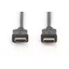 Assmann HDMI High Speed jungiamasis laidas, tipas A M/M, 5,0 m, su Ethernet, buvęs HDMI 1.4, UL, juodas, auksiniai kontaktai (AK-330114-050-S)
