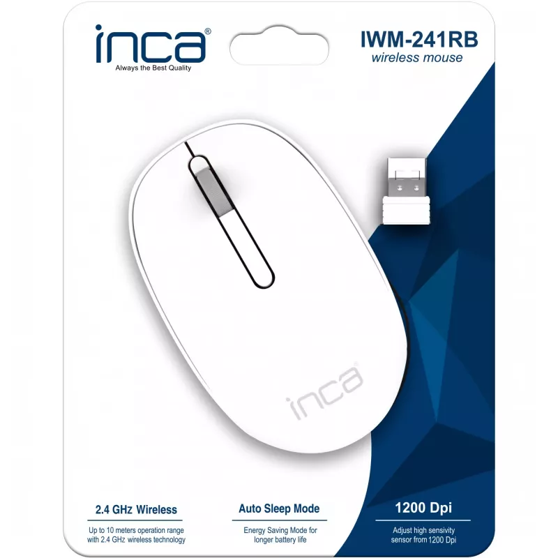 Belaidė pelė Inca IWM-241RB RF Wireless