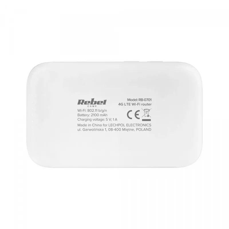 Rebel RB-0701 belaidis maršrutizatorius vienos juostos (2,4 GHz) 3G 4G
