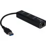 Inter-Tech Argus IT-310 - USB 3.0 ir Ethernet stalinis centras