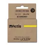 Actis KB-123Y rašalo kasetė (pakaitalas Brother LC123Y/LC121Y; standartinė; 10 ml; geltona)