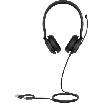 Ausinės Yealink UH35 Dual Teams USB-C/A