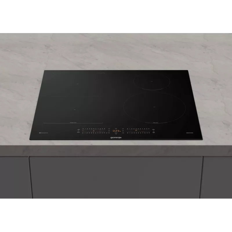 Gorenje GI6432BCWF Juoda įmontuojama 60 cm zoninė indukcinė kaitlentė 4 zonos