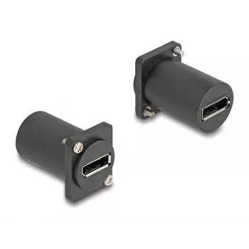 DeLOCK D-Type modulis DisplayPort lizdas-lizdas 4K juodas