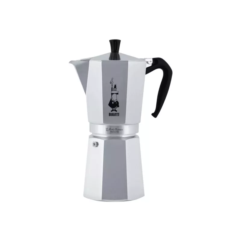 Bialetti Moka Express – Sidabrinis – Aliuminis – 18 puodelių