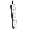 TRACER Power Strip Zebra 1,5 m 6 lizdų
