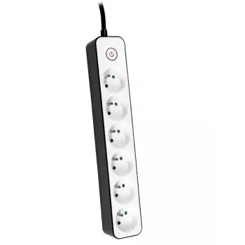 TRACER Power Strip Zebra 1,5 m 6 lizdų