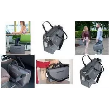 Pečius krepšys Sigel Desk Sharing Bag BA413 tamsiai pilkas unisex didelis