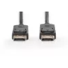 Jungiamasis kabelis DisplayPort su užraktu 1080p 60Hz FHD tipas DP / DP M / M juodas 3m