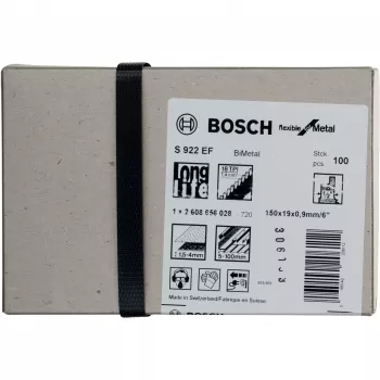 Bosch 2 608 656 028 pjūklo diskas dėlionėms/pjūklams Bimetal 100 vnt.