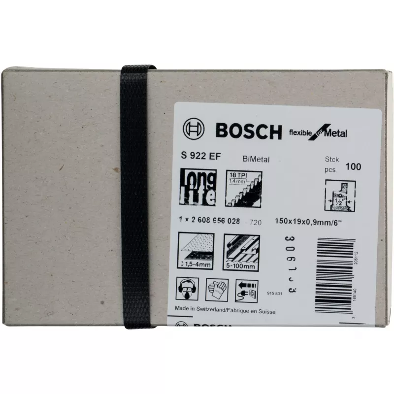 Bosch 2 608 656 028 pjūklo diskas dėlionėms/pjūklams Bimetal 100 vnt.