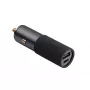 Akyga AK-CH-26 GaN automobilinis įkroviklis 12/24 V, 100 W, USB-C PD 3.0 + USB-A QC 3.0, pilkas