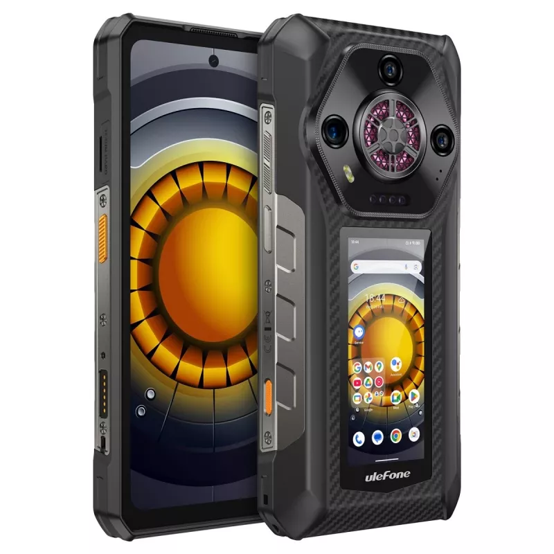Išmanusis telefonas UleFone Armor 30 Pro 5G, 6,58 colio ekranas, 16 GB RAM, 512 GB atmintis, juodas