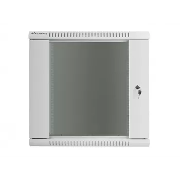 Sieninis tinklo stovas LANBERG WF01-6412-10S, 12U, 19 colių, 600×450×640 mm, IP20, 60 kg