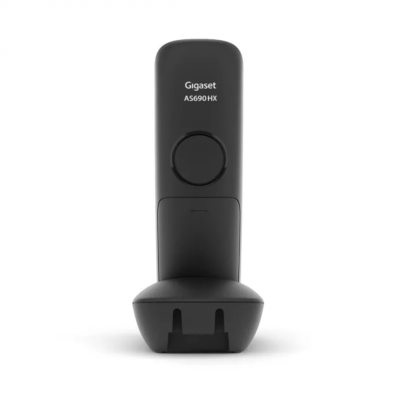 Belaidis ragelis Gigaset AS690HX, analoginis/DECT, juodas