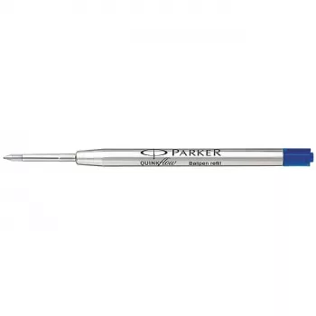 Parker Quinkflow įdėklas F mėlynas šratinukas (lizdinė pakuotė)