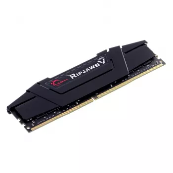 G.SKILL Ripjaws V Series DDR4 RAM 64 GB (4x16 GB) 3200 MHz CL16 atmintis juoda F4-3200C16Q-64GVK