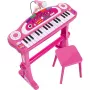 Vaikiška klaviatūra su stovu Simba-Dickie My Music World Girls (rožinė) – elektroninis žaidybinis pianinas vaikams