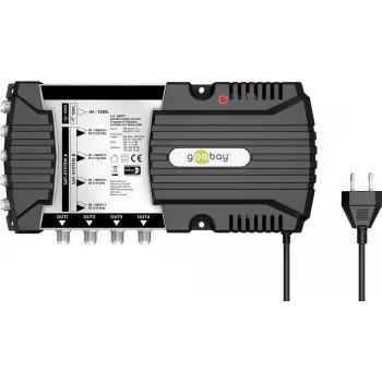 Goobay palydovinis multiswitch 9 įėjimai / 4 išėjimai (64879)