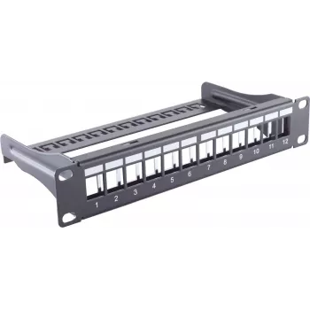 Pataisos skydas ShiverPeaks S/CONN 08-10080 1U juodas