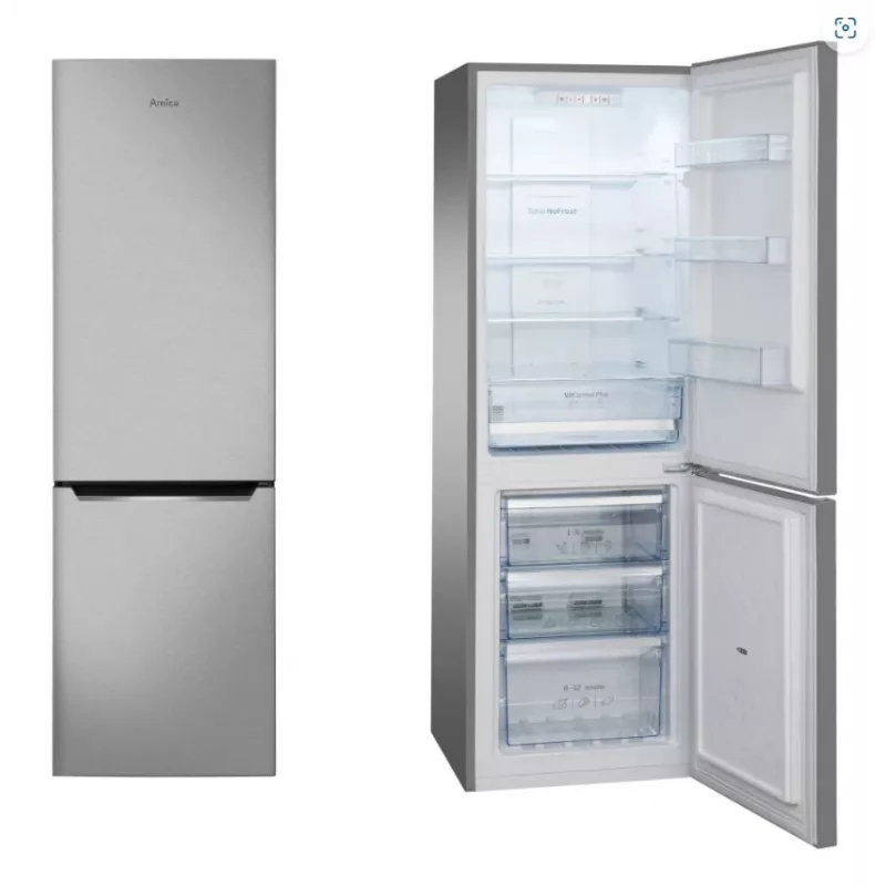 AMICA FK2695.2FTX(E) šaldytuvas su šaldikliu