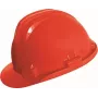 Cimco 140203 Raudonas polietileninis apsauginis šalmas, universalus