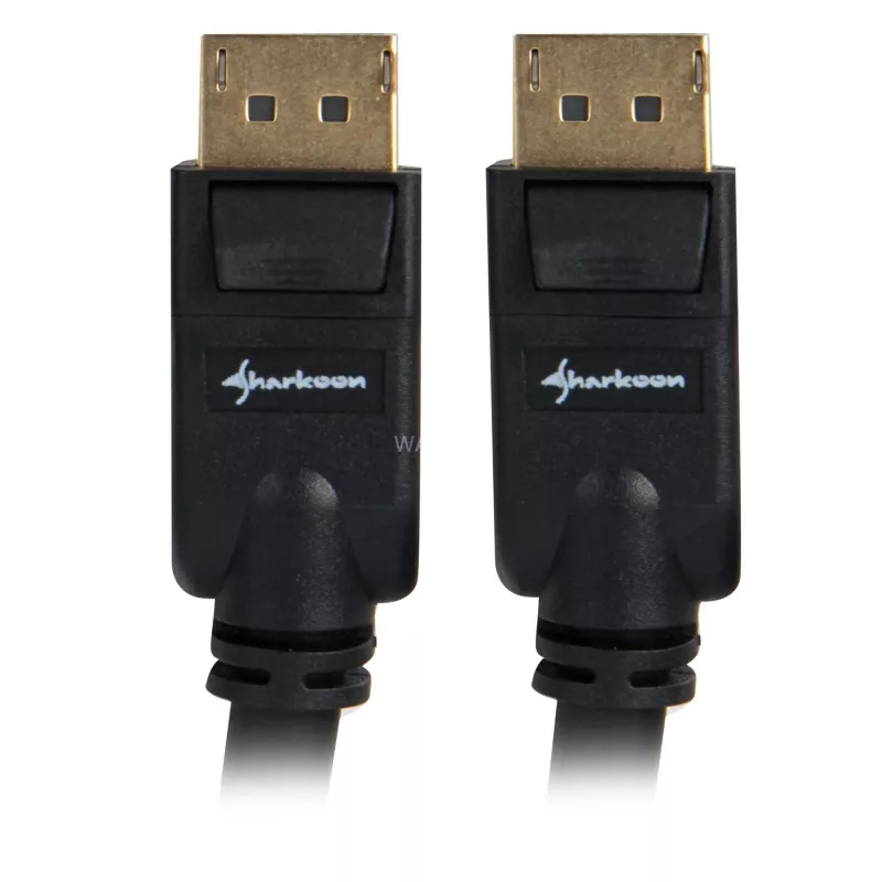 Sharkoon DisplayPort 1.3 laidas, 2 m, palaiko 4K