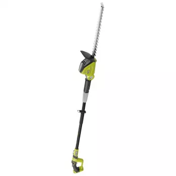 Ryobi ONE+ OPT1845 18 V akumuliatorinės teleskopinės gyvatvorių žirklės, 45 cm dvigubas peilis, 1350 spm, be akumuliatoriaus