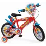 Vaikiškas dviratis 14 colių Paw Patrol raudonas 1478 berniukui naujas TOIMSA
