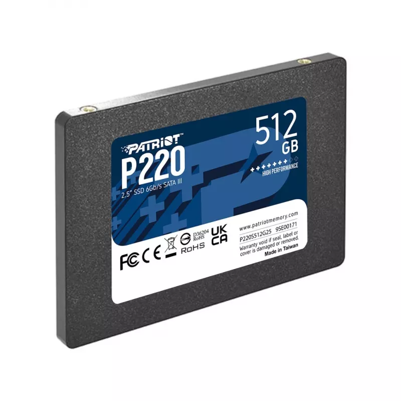 Patriot Memory P220 512GB 2.5 Serial ATA III (P220S512G25)