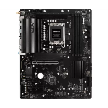 Motininė plokštė ASRock Z890 Pro-A WiFi — Intel Z890, LGA 1851, ATX, DDR5, 4x DIMM, 256GB, Wi‑Fi 6E, 2.5Gb LAN