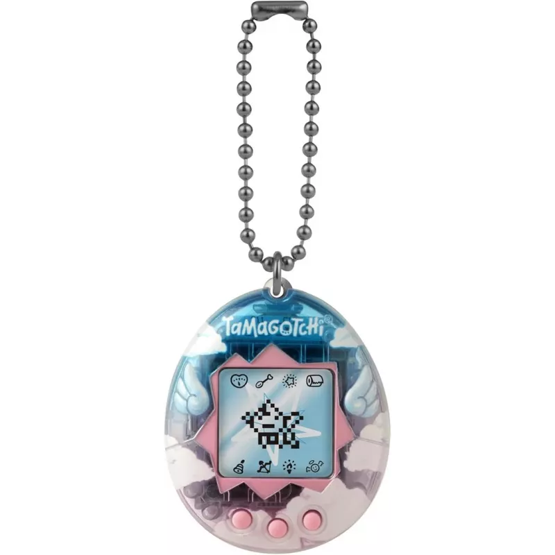 Nešiojamas skaitmeninis augintinis Bandai TAMAGOTCHI DREAMY ANGEL model 42994 – virtualus draugas, rankinis elektroninis žaislas