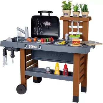 Garten Kitchen, žaidimų virtuvė pilka/ruda