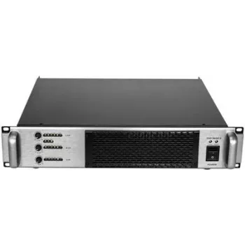 PA stiprintuvas Omnitronic A-3603 — 800 W RMS vienam kanalui esant 4 Ω