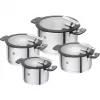 Puodų rinkinys ZWILLING SIMPLIFY 66870-004-0 Nerūdijantis plienas 4 vnt. Sidabrinis Juodas