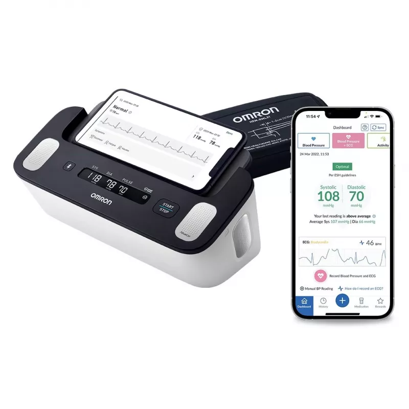 Automatinis viršutinės rankos kraujospūdžio matuoklis Omron Complete