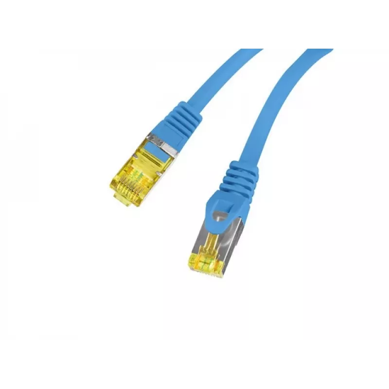 Patch kabelis Fluke PCF6A-10CU-0025-B RJ45 Cat.6a 0,25 m mėlynas