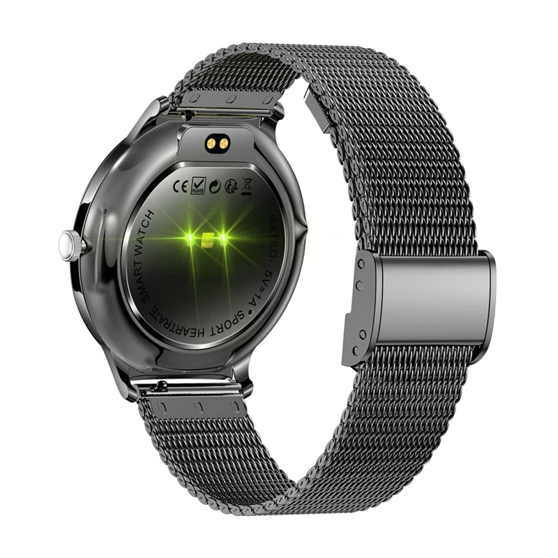 Išmanusis laikrodis Colmi V89 Steel Black su širdies ritmo matuokliu, atsparus vandeniui