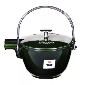 Staub apvalus arbatos virdulys