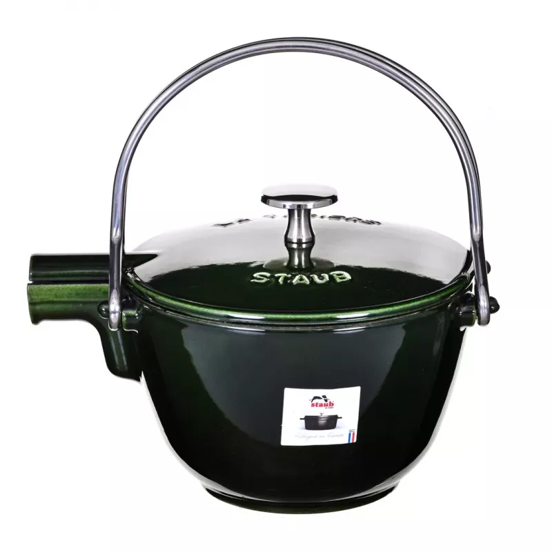 Staub apvalus arbatos virdulys