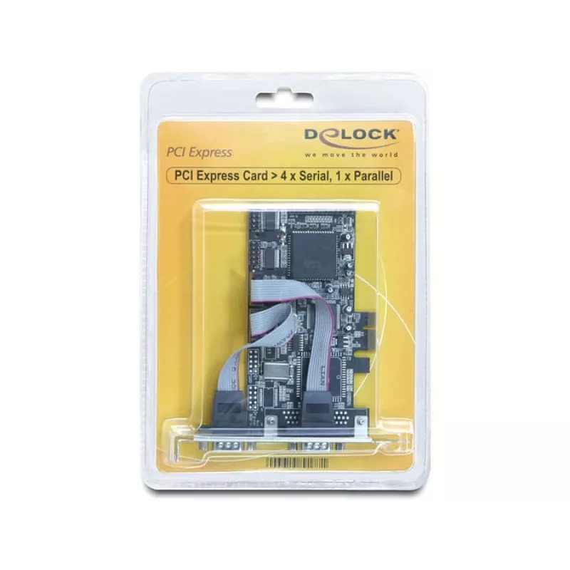 PCI Express kortelė DeLOCK 89177 4x nuoseklus 1x lygiagretus