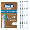 Oral B Precision Clean dantų šepetėlio galvutės 16 vnt. baltos