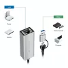 USB-A/-C prie 2,5G Ethernet adapteris, pilkas