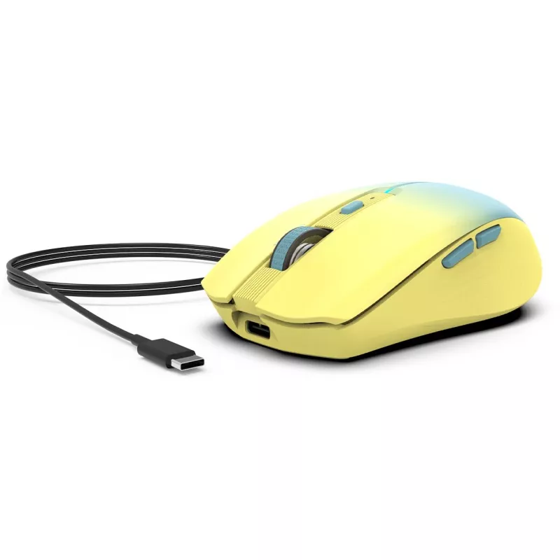 Cian Technology GmbH INCA Mouse IWM-511RS belaidė RGB pelė geltona