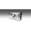 Laikrodinis radijas Muse M-170CMR – skaitmeninis laikrodis su FM radiju, 1,2 colio LED ekranu, 230V, AAA atsarginis maitinimas, veidrodinis/baltas