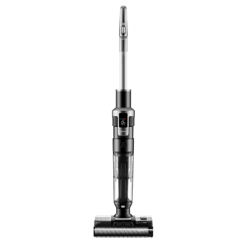 Jimmy HW9 Pro Max belaidis dulkių siurblys ir šlapias valymas | 460 W | 21,6 V | Veikimo laikas iki 40 min | Juodas/Sidabrinis